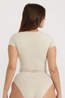Organic Basics Ondergoed Smooth High Leg Sand Stone