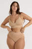 Organic Basics Ondergoed Smooth High Leg Hazelnut