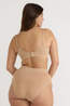 Organic Basics Ondergoed Smooth High Leg Hazelnut
