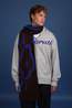 Figurati Sjaal Occhiolino Cobalt Blue, Dark Brown
