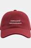 ATELIER PISTACHE Pet Corduroy Cap Burgundy Croissant Connaisseur Burgundy