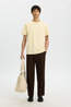 Selected T-Shirt Sander Seersucker Angora