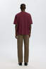 Selected T-Shirt Looseoscar Tawny Port