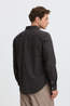 Casual Friday Hemd Cfsantos Dobby Striped Shirt Charcoal