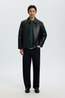 Selected Trui Slmrelaxgrant Crew Neck Sweat Pine Grove