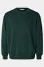 Selected Trui Slmrelaxgrant Crew Neck Sweat Pine Grove