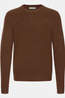 Casual Friday Pull Cfheine 0296 Crew Neck Knit Cinnamon Melange