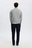 Selected Pull rai Crew Light Grey Melange