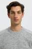 Selected Pull rai Crew Light Grey Melange
