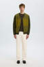 Selected Broek Slm220-Loose Luke Corduroy Egret