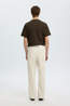 Selected Broek Slm220-Loose Luke Corduroy Egret