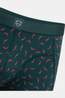 A-Dam Boxershort Boxer Brief Rik Black Green