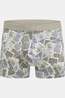 A-Dam Chaussettes Quarter Crew White Coffee Take Away size 41-50 Gray