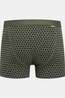 A-Dam Chaussettes Quarter Crew White Coffee Take Away size 41-51 Green