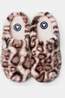 Verbenas Pantoufles York Feline Gris