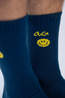 Alfredo Gonzales Chaussettes Athletic Icon Smiley Navy
