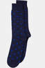 Alfredo Gonzales Chaussettes Classic Dots  Navy Navy