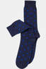 Alfredo Gonzales Chaussettes Classic Dots  Navy Navy