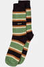 Alfredo Gonzales Chaussettes Big Stripes  Light Army Light Army