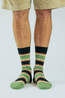 Alfredo Gonzales Chaussettes Big Stripes  Light Army Light Army