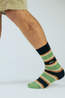Alfredo Gonzales Chaussettes Big Stripes  Light Army Light Army