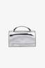 Hvisk Handtas Aria Crossbody/ Handle Bag Silver Maroon