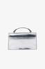 Hvisk Handtas Aria Crossbody/ Handle Bag Silver Maroon