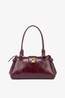 Hvisk Handtas Isabelle Shoulder Bag Deep Burgundy