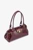Hvisk Handtas Isabelle Shoulder Bag Deep Burgundy
