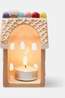 PADDYWAX Kaars No. 10 Gingerbread House Style Incense & Tea Light Light Brown/Assorted / Mixed