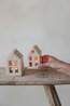 LEEFF Kaars House Tealight Holder Hessel Naturel