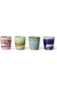 HKLiving Ustensiles De Cuisine 70S Ceramics: Egg Cups Vibrance, Set Of 4 Vibrance