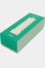 WD Lifestyle Keukengerei Fsc-Certified Wooden Salt And Pepper Mill. Colour: Green