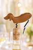 WD Lifestyle Keukengerei Corkscrew. Brown Dachshund. Brown