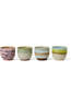 HKLiving Ustensiles De Boissons 70S Ceramics: Café Cups, Deco, Set Of 4 Deco
