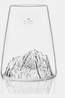 Alaskan Maker Beker Topographic Mont Blanc Design Glass Geen