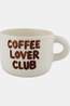 ATELIER PISTACHE Beker Caffe Latte Mug Coffee Lover Club 450 Ml None