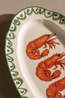 &KLEVERING Servies Platter Sirène Shrimp Multicolour