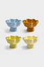 &KLEVERING Servies Bowl Sun Set Of 4 Multicolour