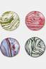 Here's How Vaisselle The Marley Appetizer Plates - Set Of 4 Contour