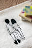HELEN B Handdoek Gastendoek Naked Couple Back (Set*2) Geen