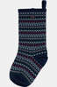 Barbour Accessoire Textiles Marlow Christmas Stocking Navy Festive