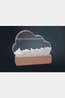 Bitten Accessoire De Maison Storm Cloud Weather Predictor No colour/Light Brown