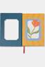 Designwork Ink Agenda Framed Floral Journal - Poppy Blue/Assorted / Mixed