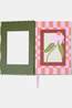 Designwork Ink Agenda Framed Floral Journal - Coneflower Green/Assorted / Mixed