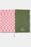Designwork Ink Agenda Framed Floral Journal - Coneflower Green/Assorted / Mixed