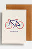 HELLO AUGUST Carte De Voeux - Have A Wheely Good Day Geen