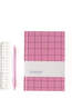 A-JOURNAL Notitieboek One Line A Day Pink Checkered Pink